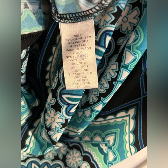 Gently Used London Times Sleeveless Dress Size 10 - Picture 4 of 4